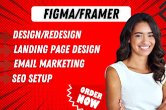 redesign webflow framer figma website landing page convert figma to webflow