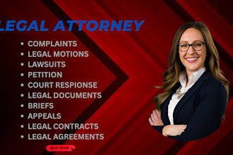 draft court pleadings, defamation, motion, lawsuit, complaint, legal advice, nda