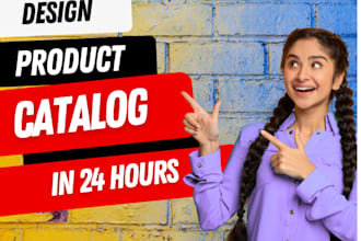 design dynamic product catalog catalogue lookbook sell sheet brochure magazine