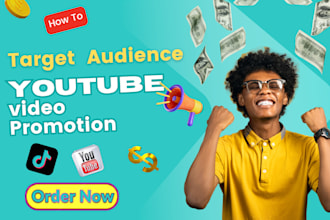 youtube video promotion go viral to the audience, no bots