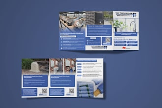 design smart real estate education medical tri fold bi fold flyerom pdf brochure
