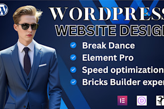 design bricks builder website interactive gsap breakdance