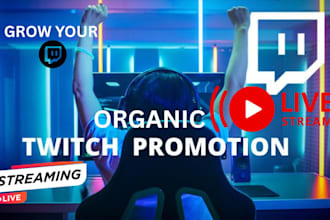 promote your twitch live stream to bring in more live viewers through embedding