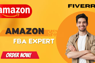 be your amazon fba consultant and amazon virtual assistant, set up amazon store