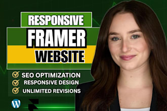 design framer website figma to framer, webflow, wix, landing page UI