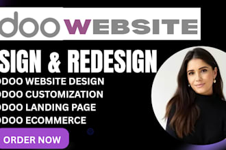 design and customize a responsive odoo website for your business or erp