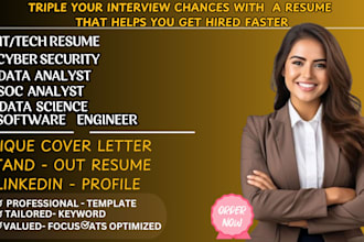 write cybersecurity resume, software engineering, soc science