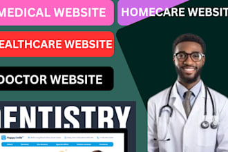 create a perfect wix medical website for clinics and doctors