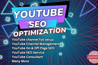 do youtube channel SEO optimization