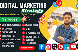 be your expert digital marketing manager for SEO, SMM
