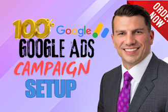 setup manage and optimize google ads PPC adwords pmax shopping ads campaigns