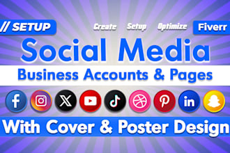 set up and optimize your facebook and social media accounts