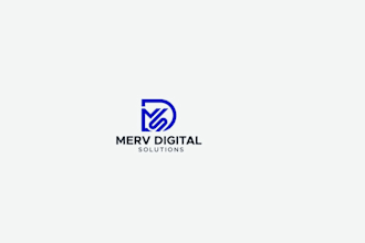 do modern tech logo or any graphics design