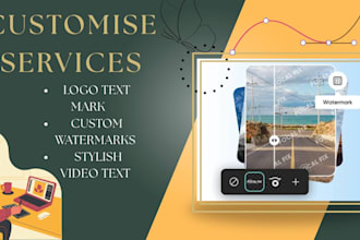 add custom watermark, logo or text to your video or picture
