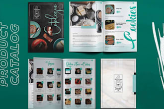 magazine design, product catalog, digital brochure, flyer, company brochure