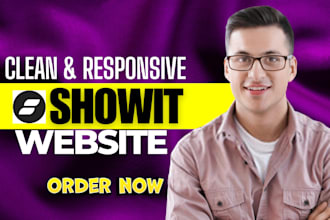 design, redesign, and customize your showit website or template professionally