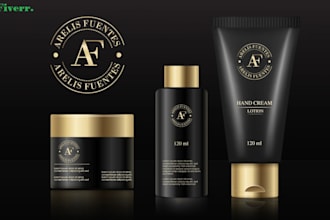 do luxury beauty cosmetic skincare logo design 24 hours