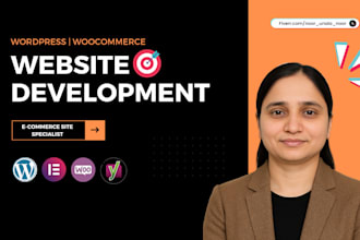 make a premium business or ecommerce website with elementor and woocommerce