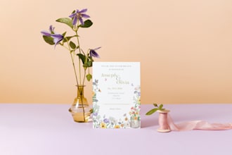 design stylish invitations with a personal and aesthetic touch