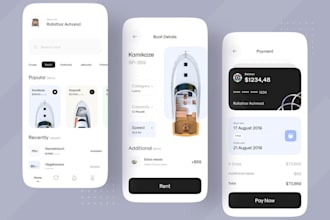 develop boat app, boat cruise booking app, yacht booking app, boat website