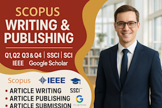 write and publish in scopus q1 q2 q3 q4 ssci sci google scholar indexed journals