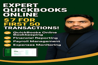 do setup, clean up and bookkeeping in quickbooks online