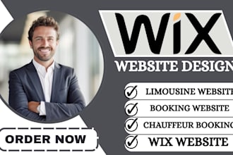 do wix limousine website taxi booking website chauffeur booking car hire site
