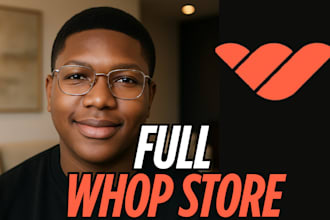 professionally setup whop store for your brand