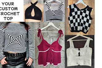 create a custom crochet top for you