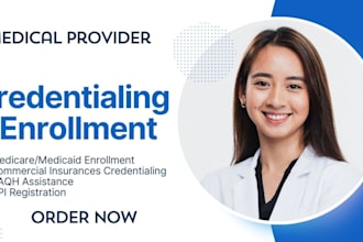 do credentialing and provider enrollment for US medical providers