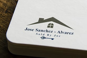 do real estate, property, mortgage, home, building, construction logo design