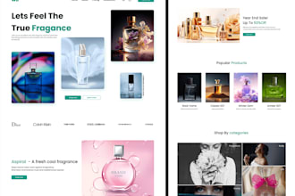 build perfume shopify store fragrance perfume store shopify cologne website