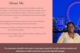 write high quality and engaging SEO website content and copy