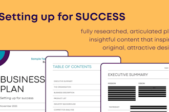 create an effective and actionable business plan