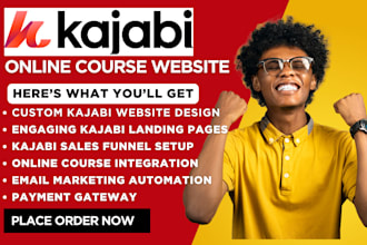 create kajabi online course website kajabi landing page kajabi website