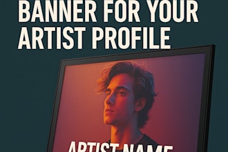 create a stunning spotify banner for your artist profile