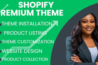 do premium theme installation shopify collection shopify dropshipping website