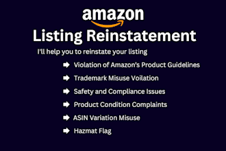 reinstate suspended amazon listing, asin reactivation, and poa for reinstatement