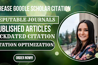 cite your article in researchgate boost google scholar citation