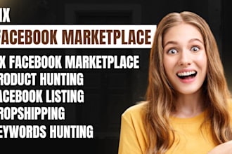 do setup facebook marketplace dropshipping and product research