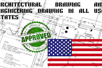 stamp architectural drawing floor plans, city permit house plan mep site plan