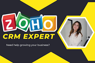 get zoho CRM expert,certified zoho creator,zoho one expert
