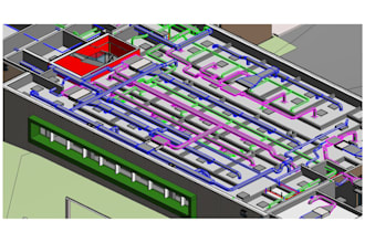 do mep, hvac, fire protection drawings with revit