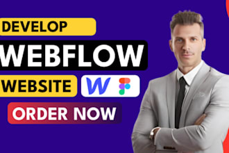 design interactive 3d animated webflow website, redesign webflow website