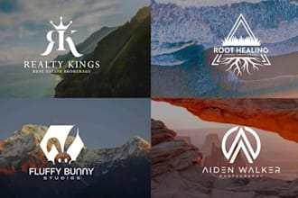 do luxury modern minimalist elegant monogram clothing business logo design