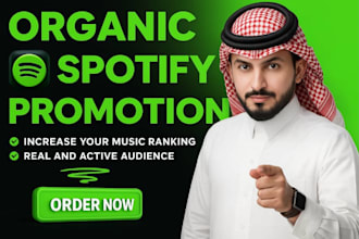 do organic spotify ads, music promotion album