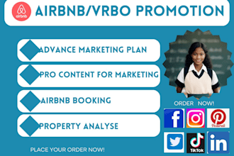 promote your airbnb booking listing, vrbo optimization listing to get bookings