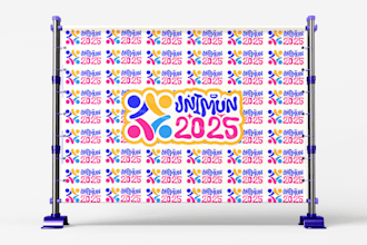 do backdrop design, a step and repeat banner, trade show booth, exhibition stand