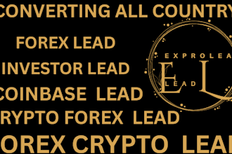provide valid forex lead, investor lead, crypto forex lead, all targeted country