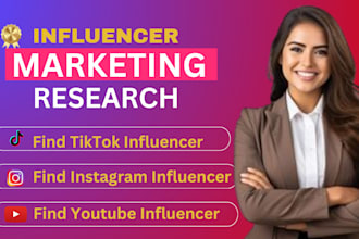 find best instagram, tiktok and youtube influencer list for influencer marketing
